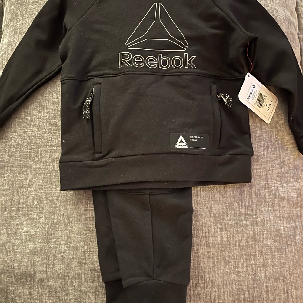 Reebok Kids Black Joggers